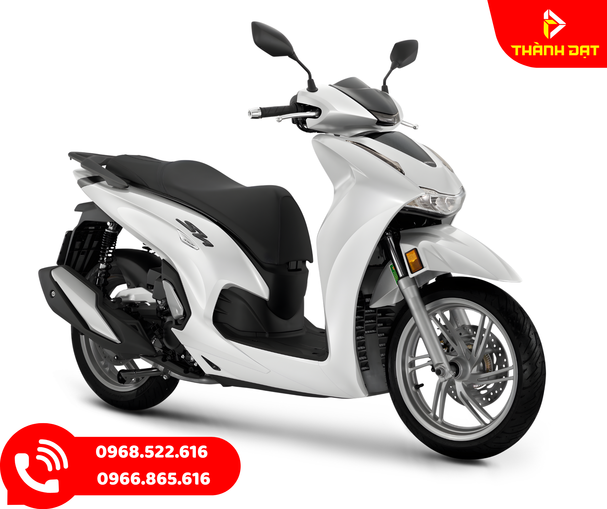 TVS Dazz 110 trắng hồng